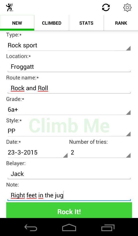 Climb Me