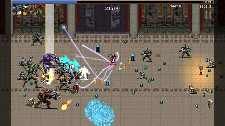 How to beat Slogra and Gaibon in Vampire Survivors Ode to Castlevania