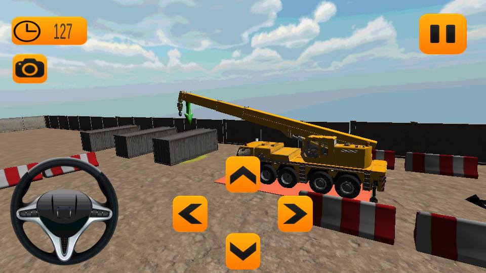 Factory Cargo Crane Simulation