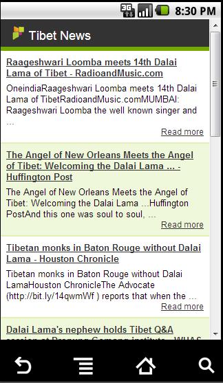 The Tibet News App