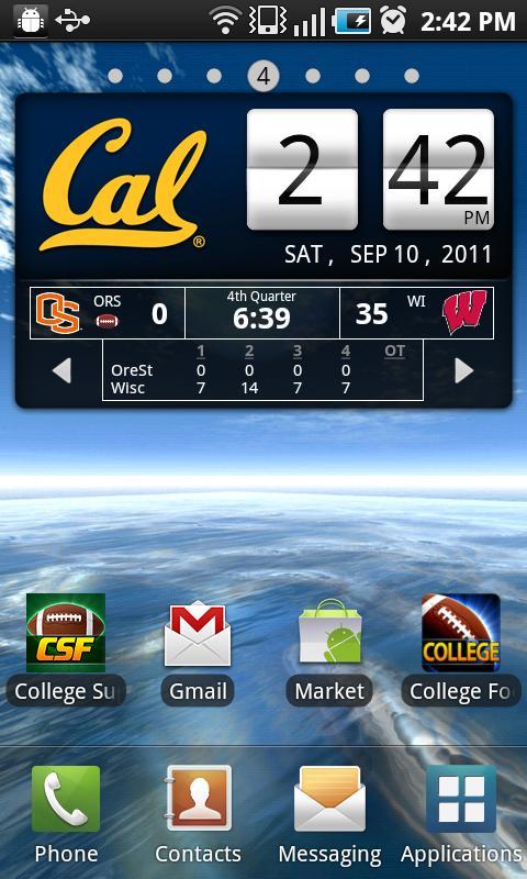 California Bears Live Clock