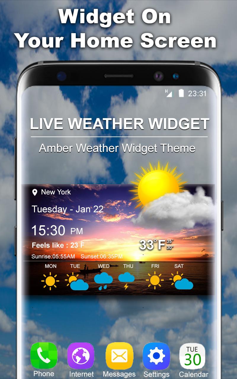 Weather Live Forecast Gadgets