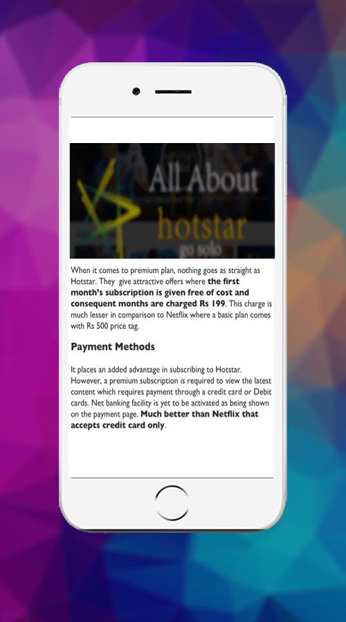 Hotstar : Live Tv Hd Shows Guide