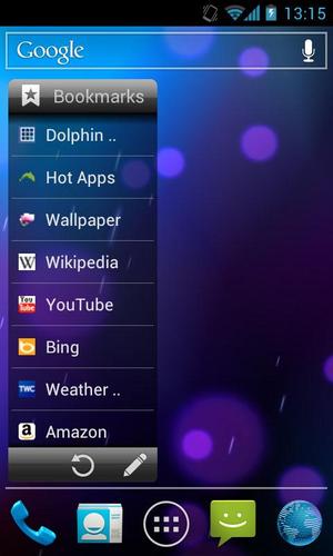 Bookmarks Widget