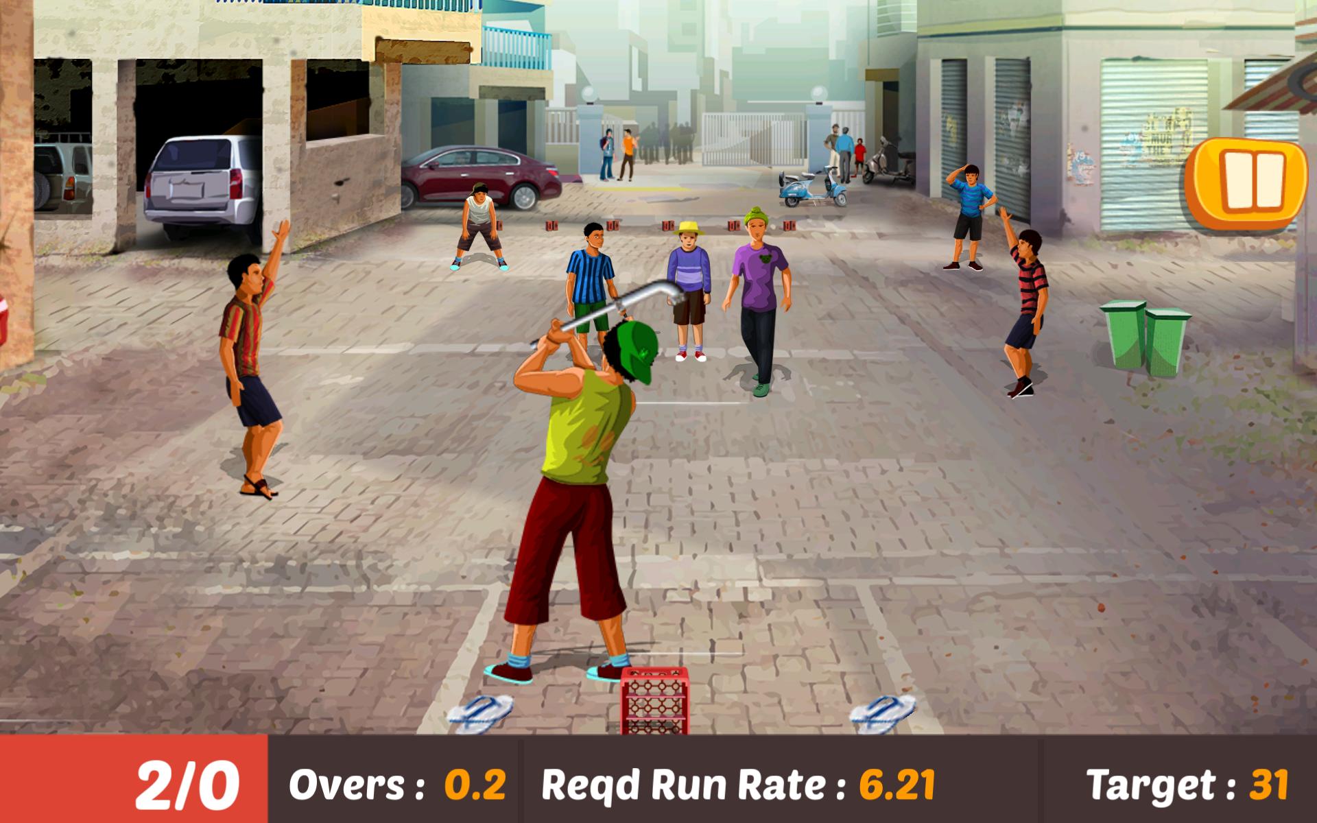 Gully Cricket Game
