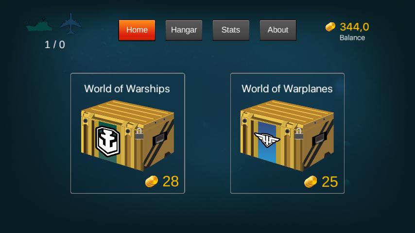 Case Simulator World Warships