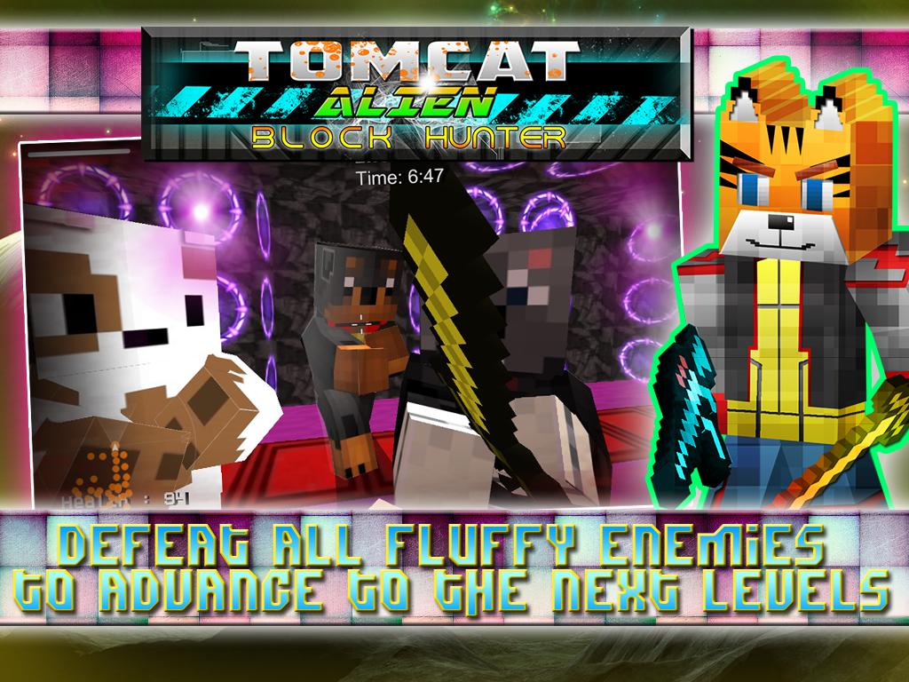 Tomcat Alien Block Hunter FPS