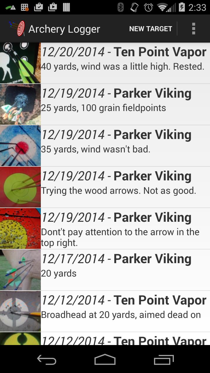 Archery Logger