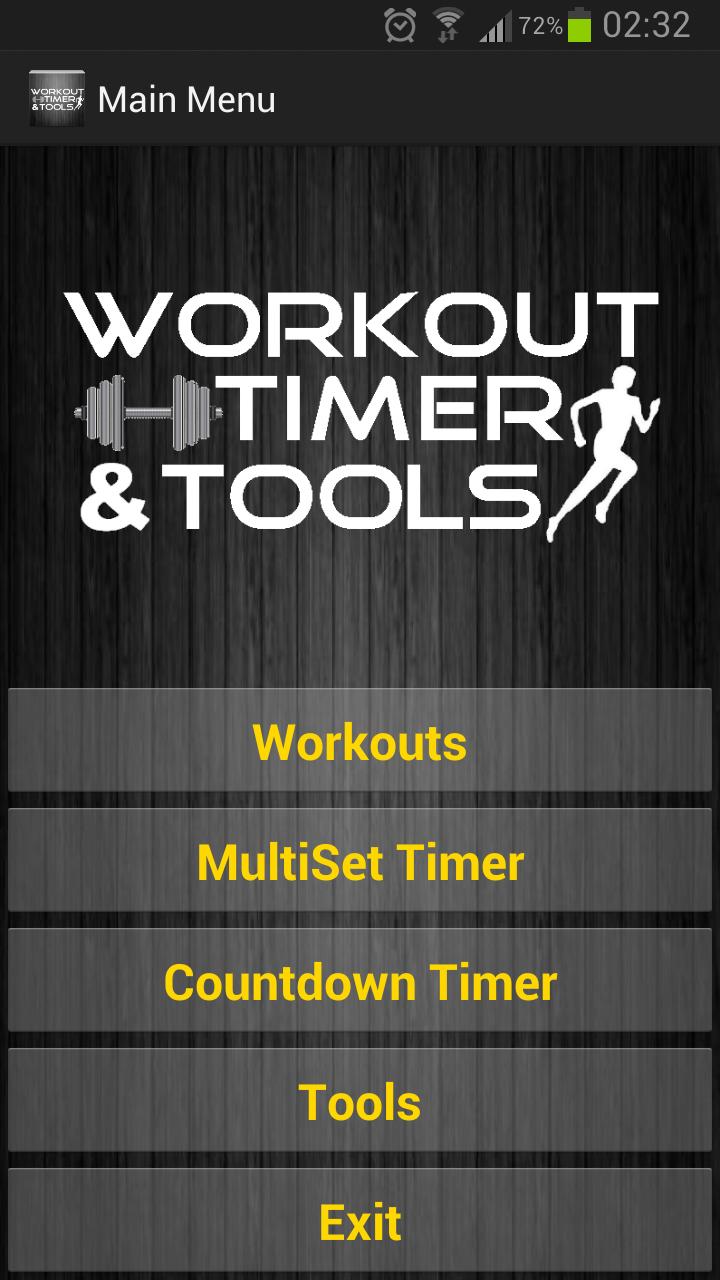 Workout Timer & Tools
