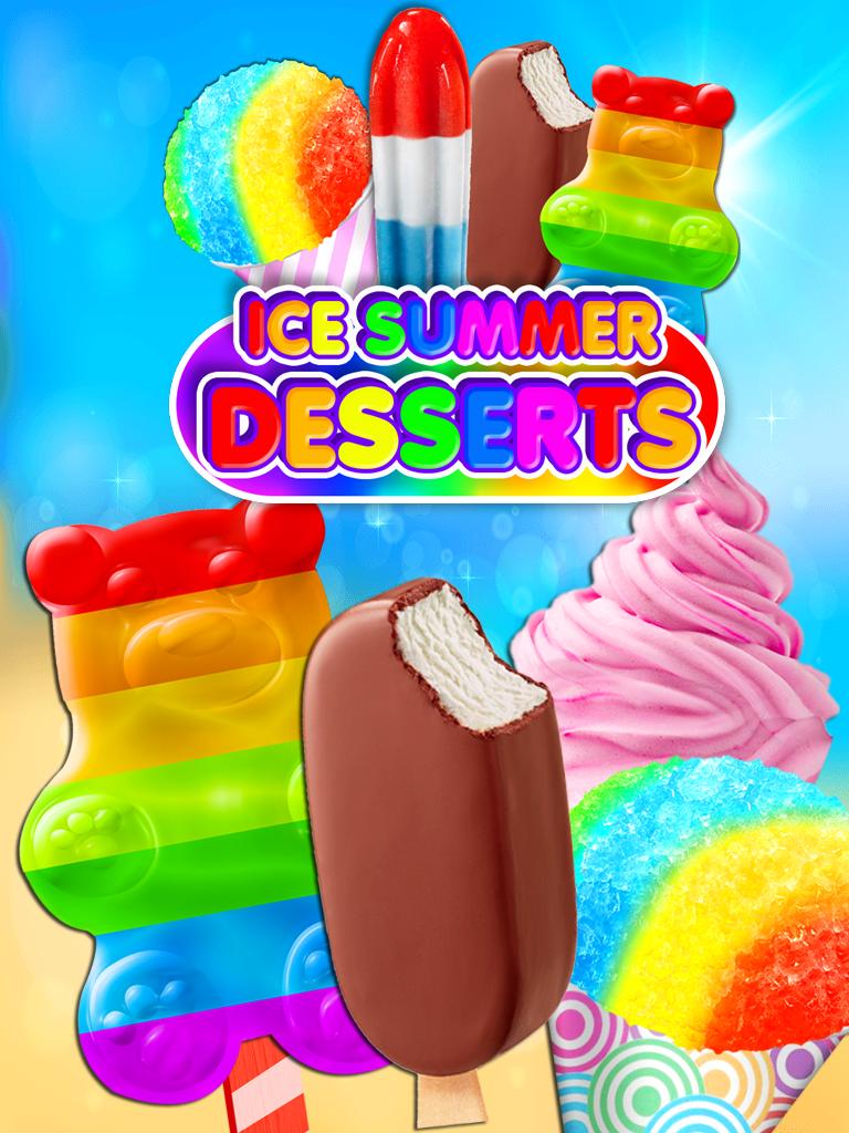 Ice Summer Dessert Food FREE