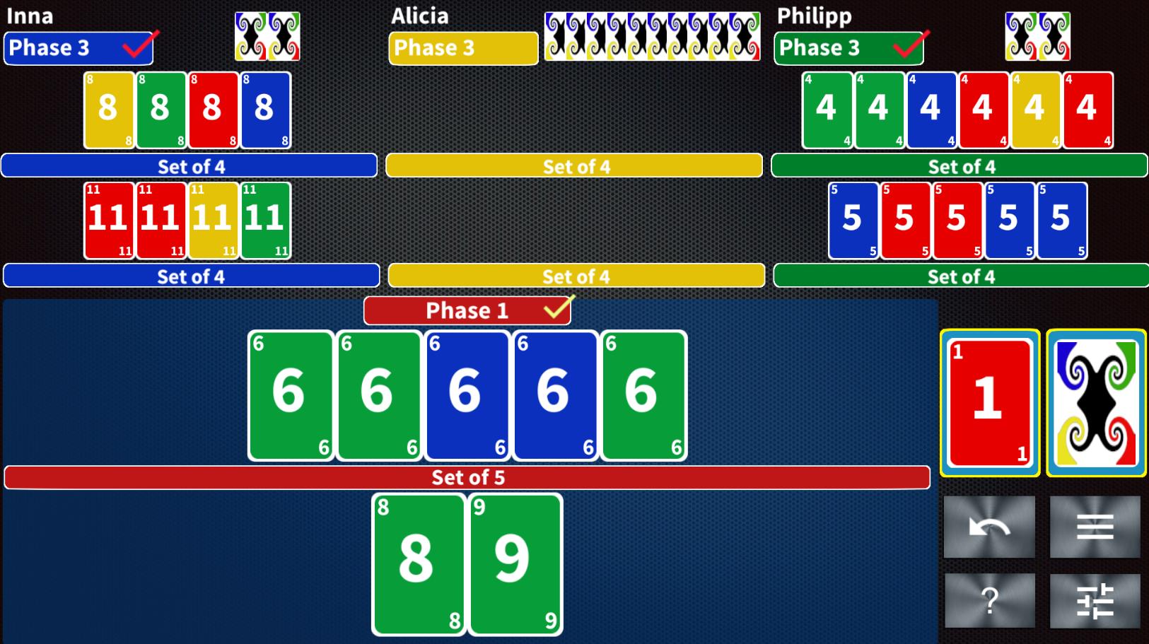 Phase Rummy