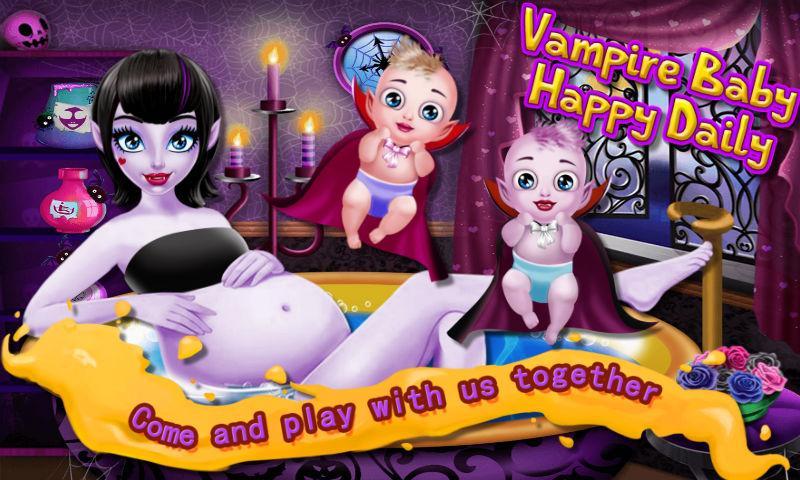 Vampire Baby Happy Daily