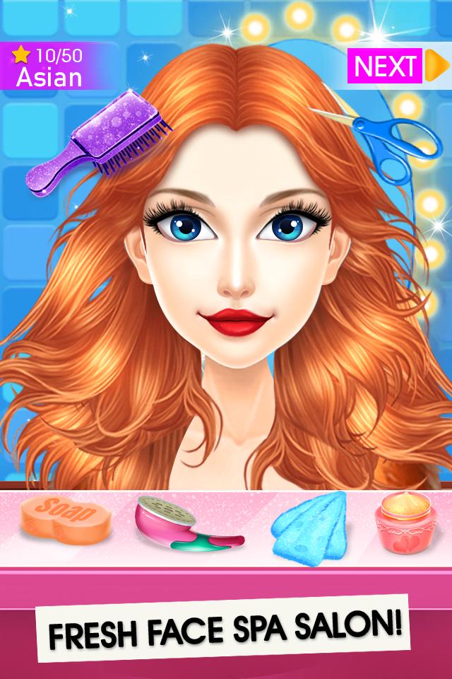 Hairstyles Makeover Girls Game