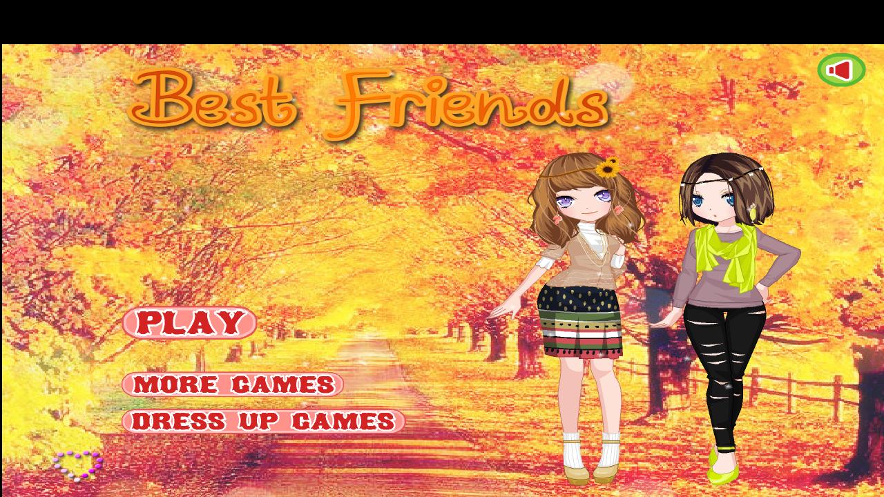 Dress Up Games - Best Friends