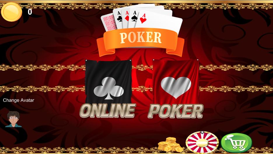 Poker Card Straight Online